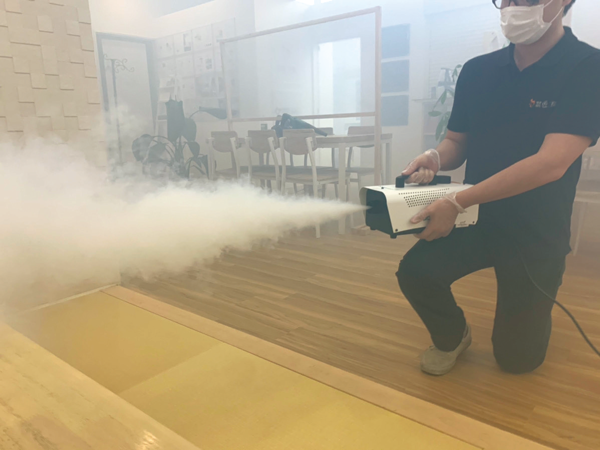 除菌工房の施工イメージ