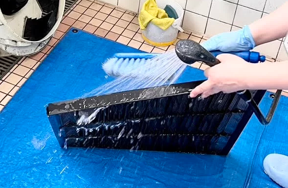 フィルター清掃のイメージ