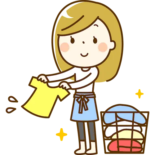 洗濯のイラスト