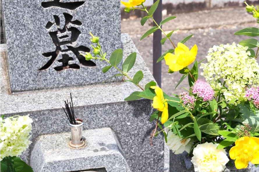 墓参り代行のイメージ