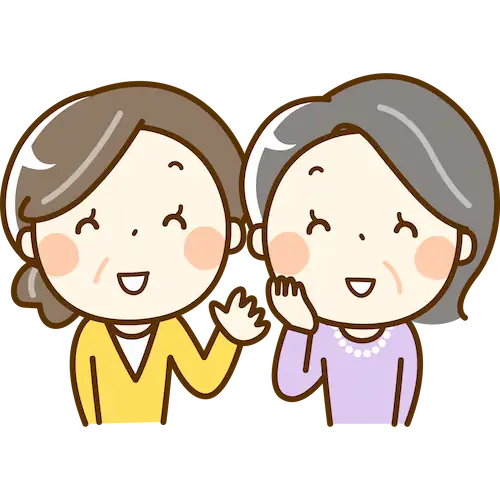 話し相手のイラスト