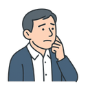 離れて暮らす親を心配するイラスト
